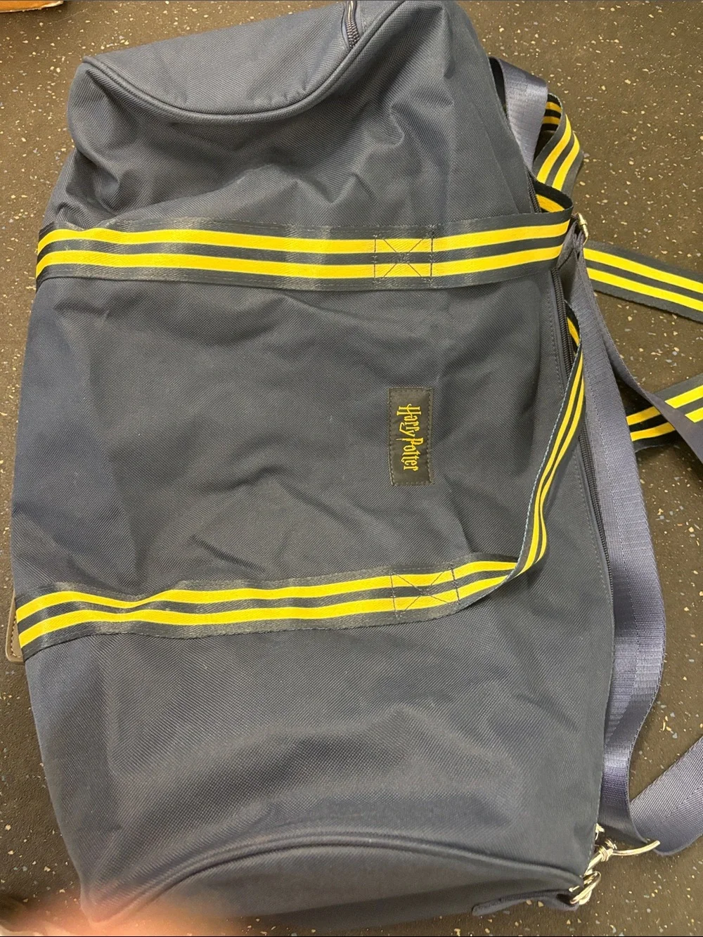 Loungefly Harry Potter Ravenclaw Navy & Yellow Travel Duffel Bag & Fanny Pack
